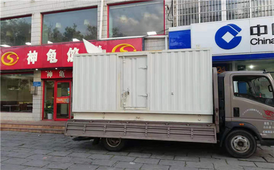 南林乡出租发电机施工案例